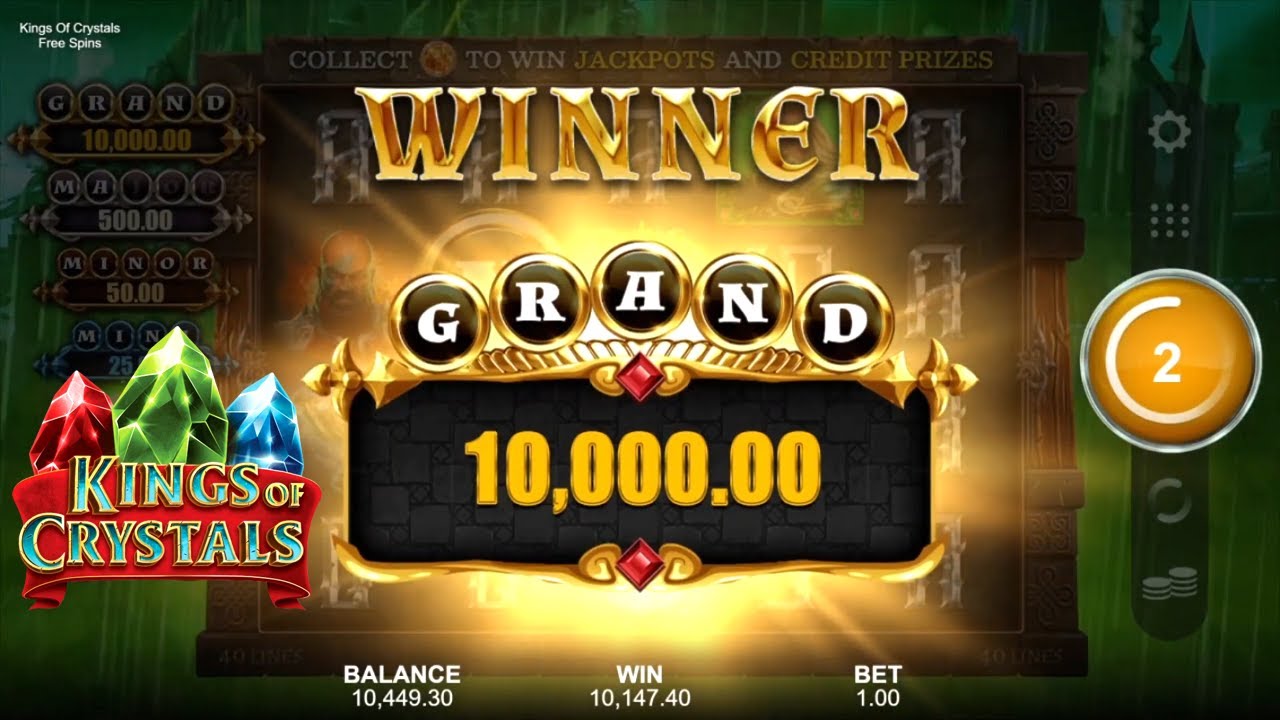 Bí quyết chơi Kings of Crystals thắng lớn